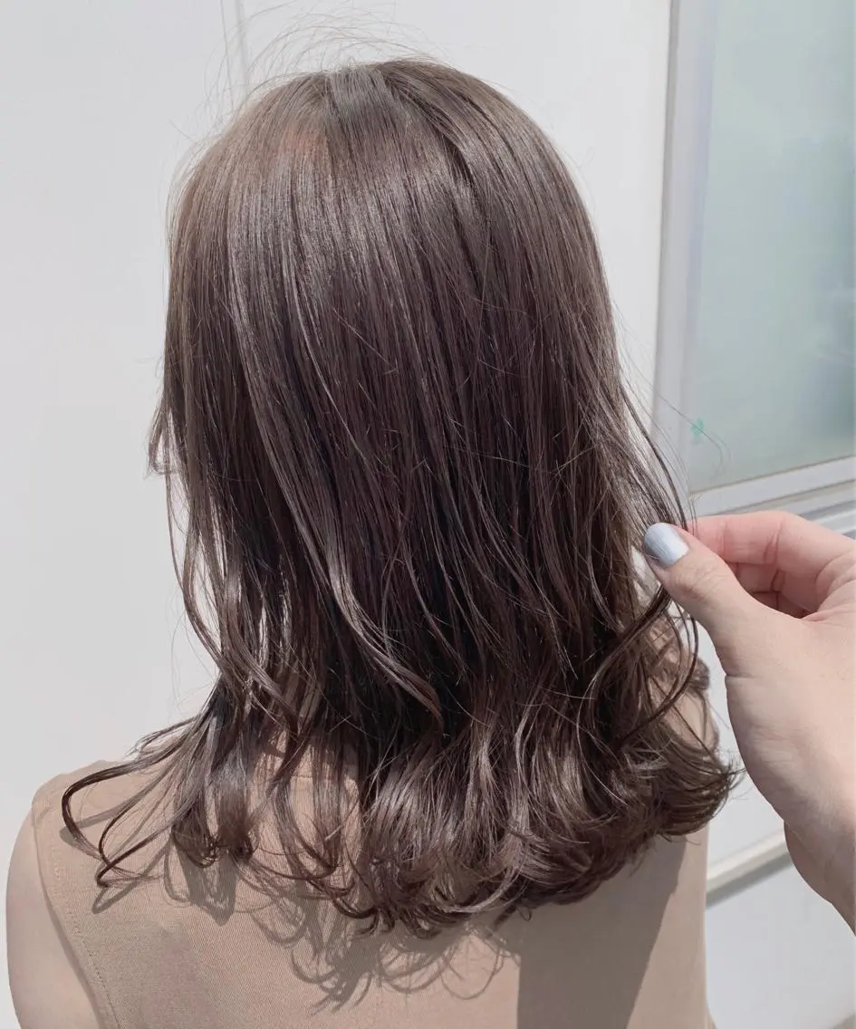 ロング カラー HAREru. モデル募集【戸塚】のヘアスタイル