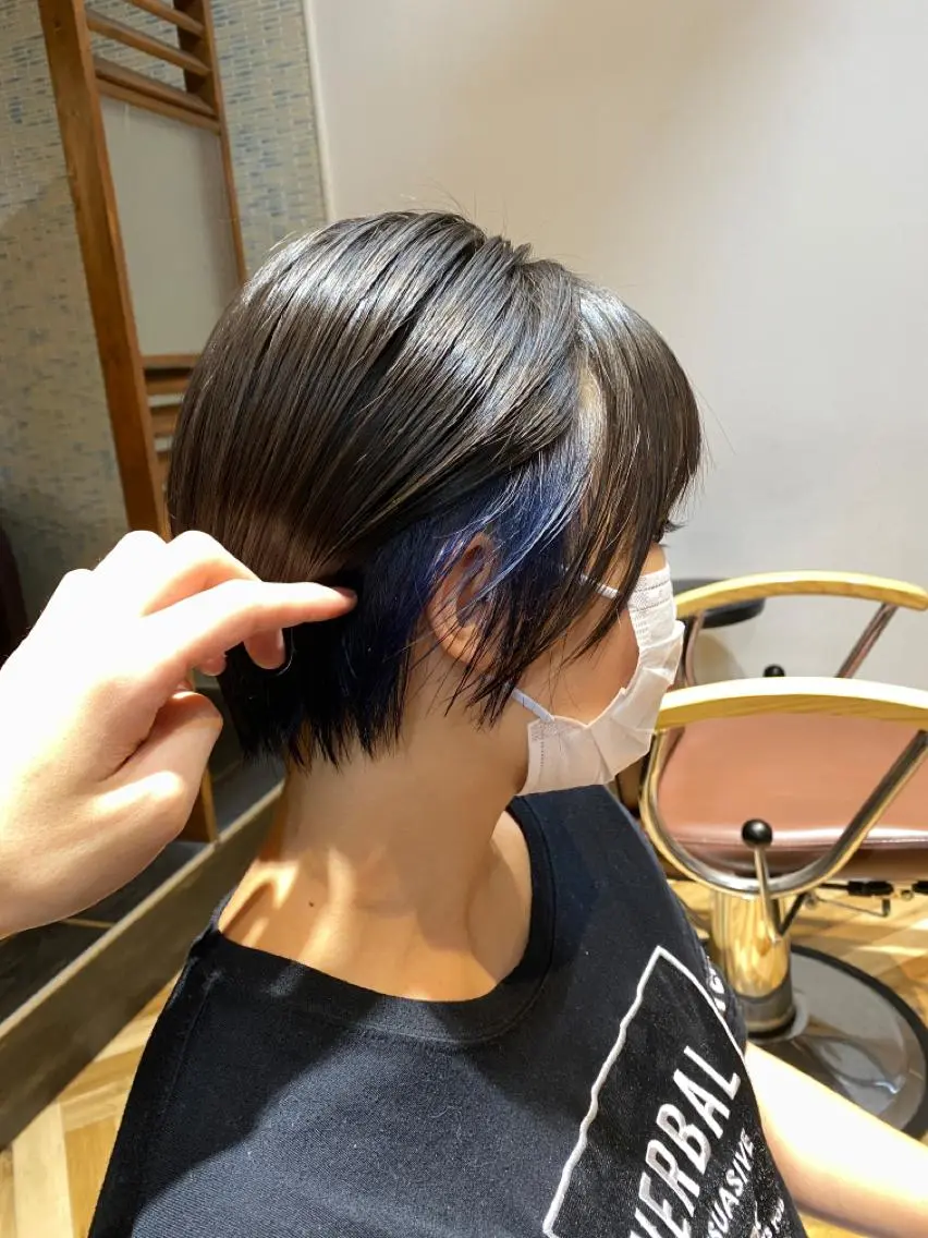 ショート カラー 美髪改善・レイヤー tadasuke⭐️のヘアスタイル