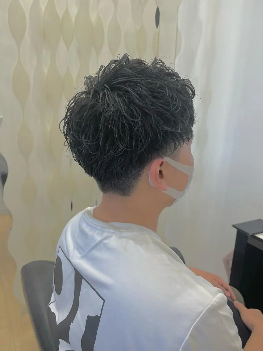 パーマ メンズ メンズパーマ 熊谷 将稔のヘアスタイル