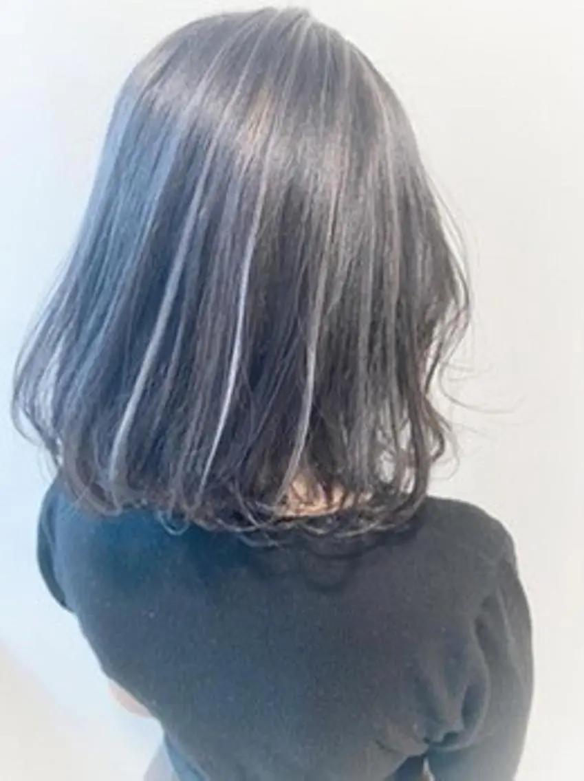 ミディアム 3Dハイライト ハイライト ✨シルクストレート✨ 美髪髪質改善Yukiのヘアスタイル