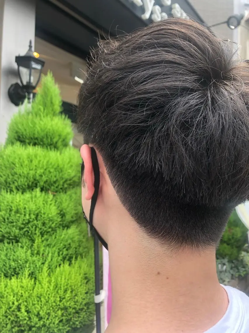 ショート メンズパーマ、カラー 大募集村上莉奈のヘアスタイル
