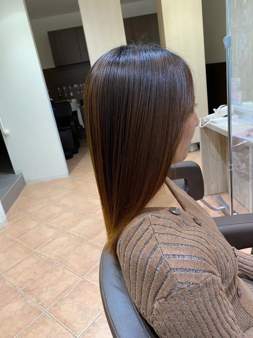 セミロング ☘️お悩み解決☘️ 岡部恒輝のヘアスタイル