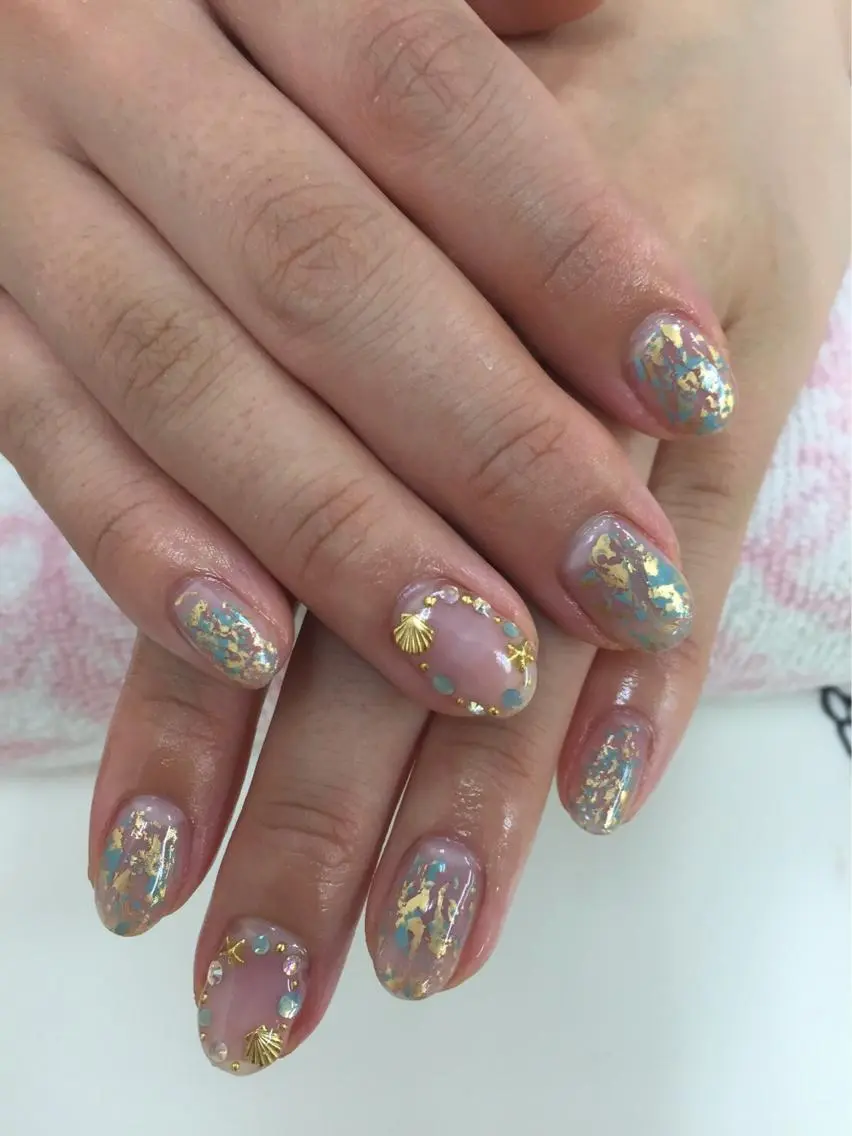 ネイル 東十条muumii ネイルまつ毛のネイルデザイン