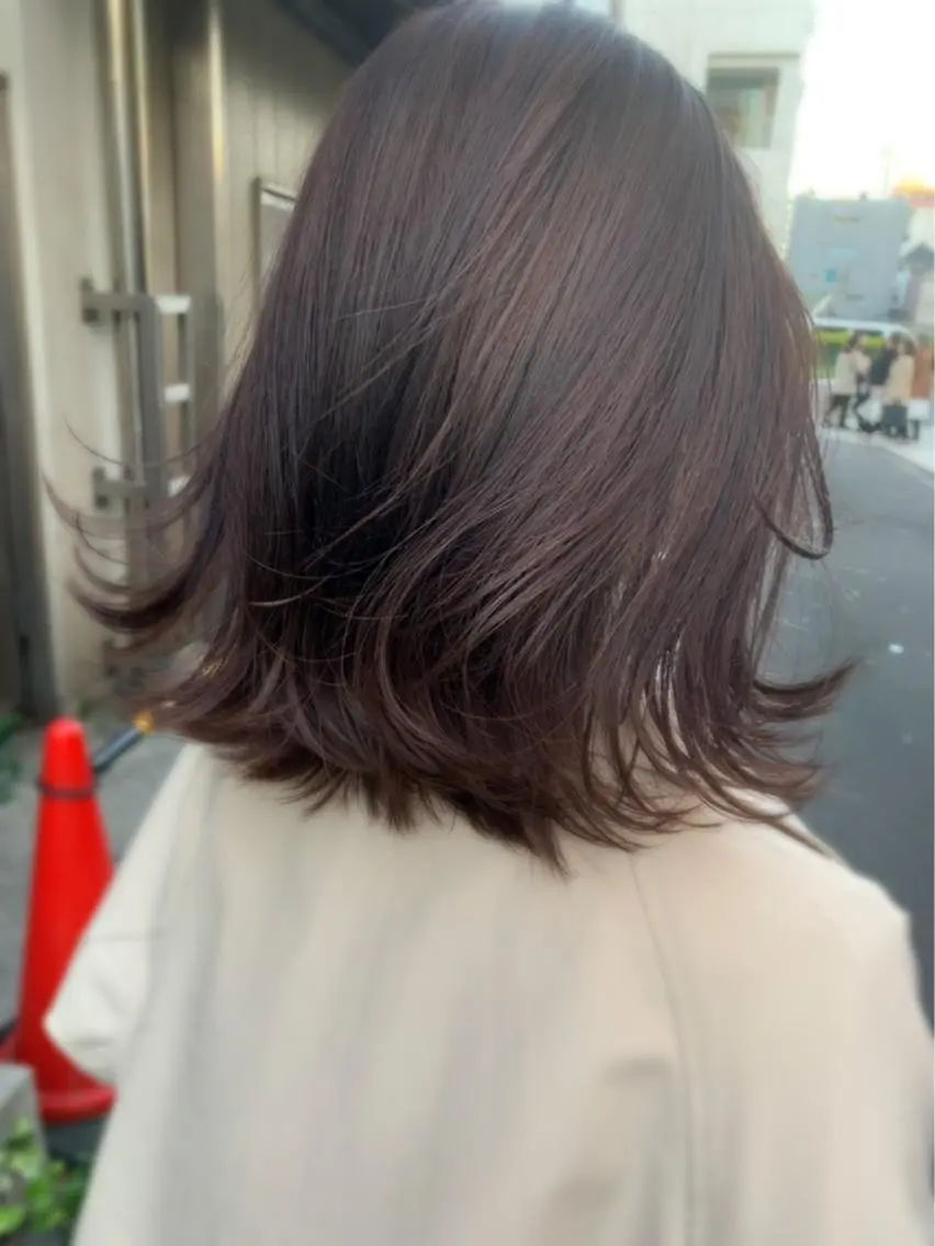 カラー ササ ユウキ/パーマ 縮毛矯正/髪質改善のヘアスタイル