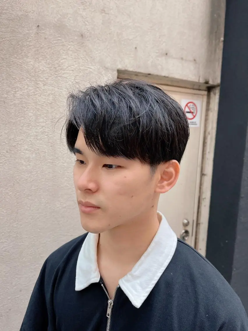 ショート パーマ メンズ 🏆メンズヘア特化 🥇代表りんぺーのヘアスタイル
