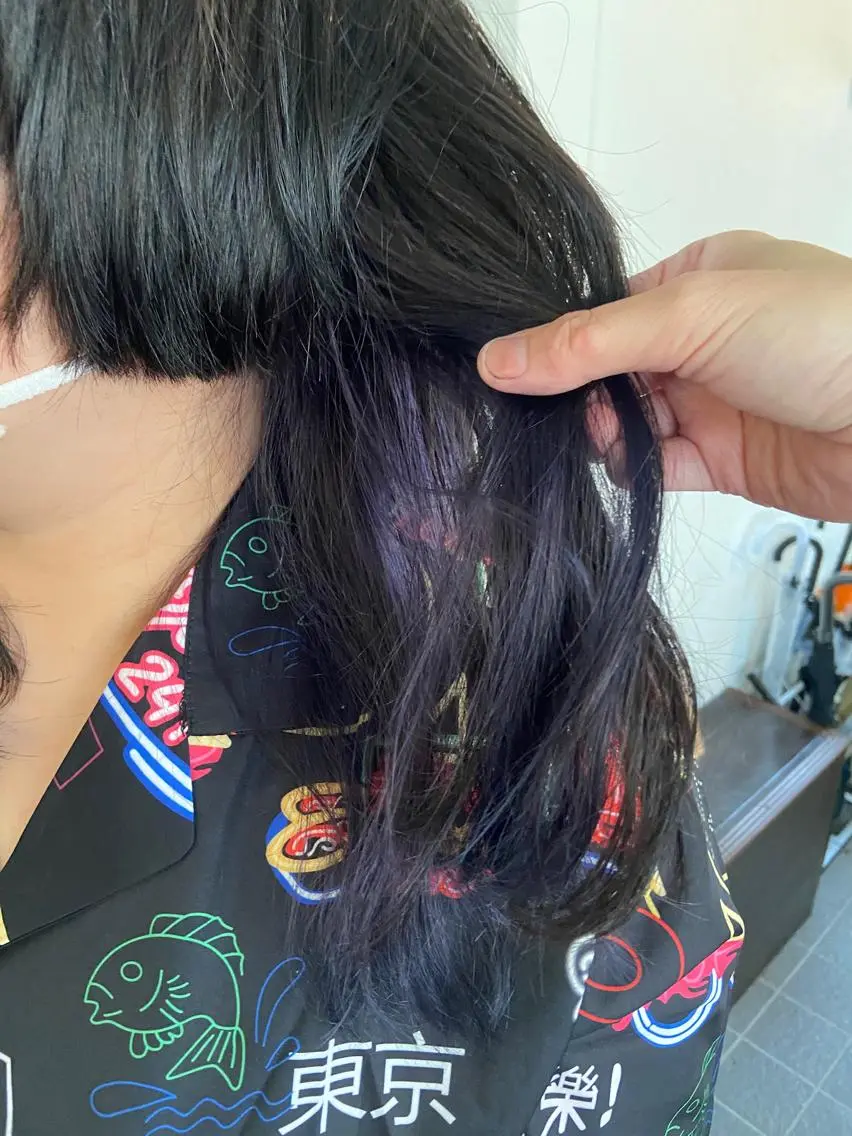 ロング カラー パーマ ヘアアレンジ メンズ キッズ ネイル マツエク・マツパ ビジネス メンズインナーカラー マッシュ メンズウルフカット アッシュ 久木原 ゆりのヘアスタイル