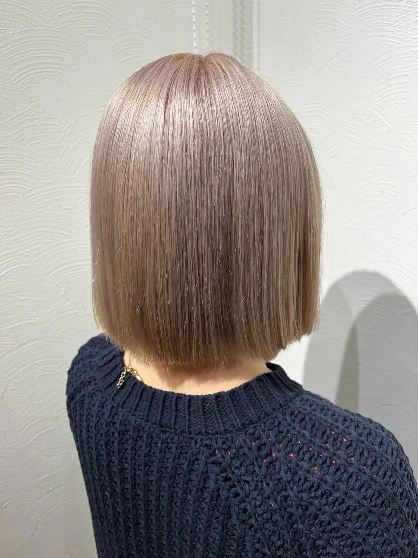 ミディアム カラー ヘアカラー トリートメント ヘアセット 🇰🇷韓国ヘア TAKUMI🐯💎のヘアスタイル