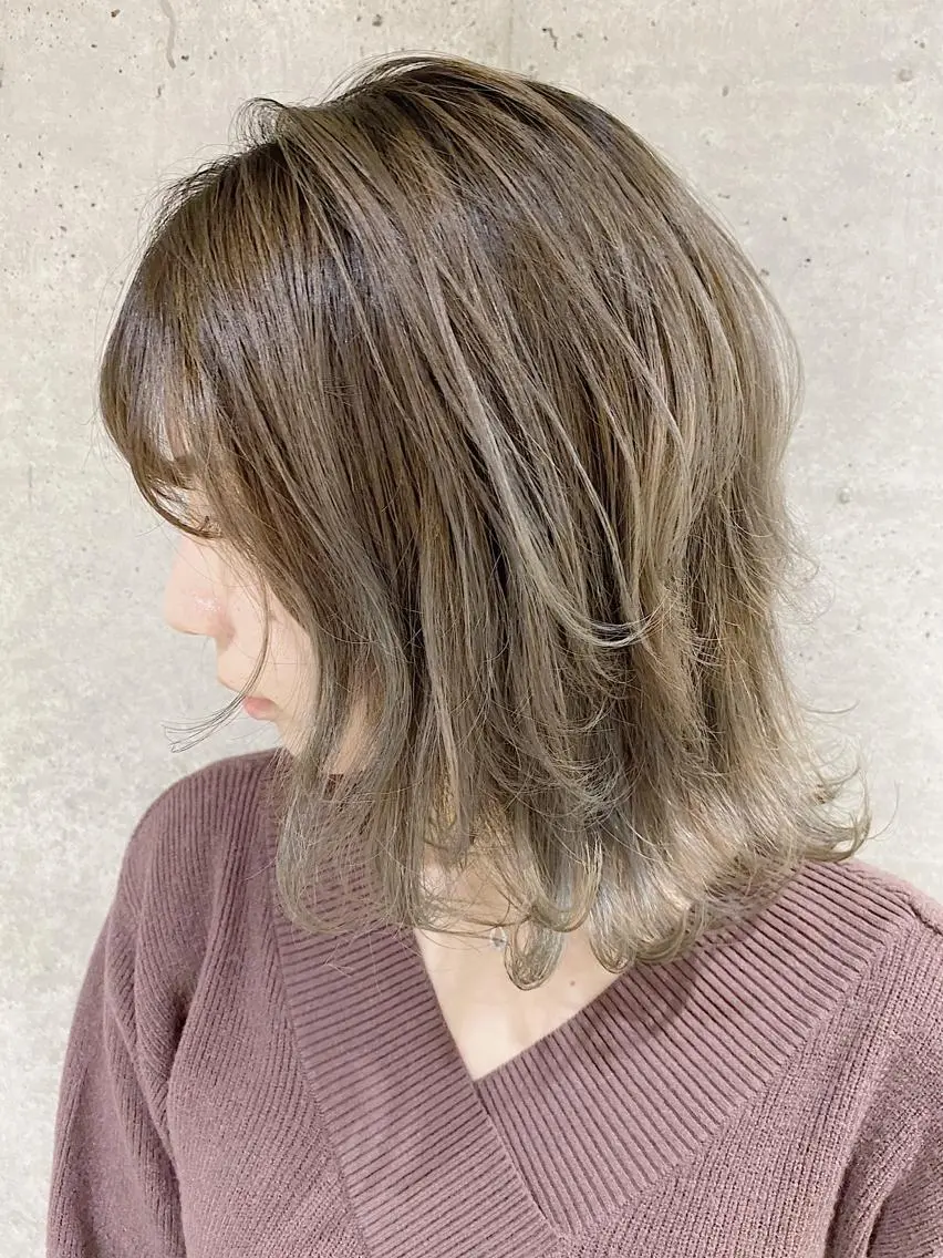ミディアム カラー ヘアカラー 🧡ショートの達人 🧡SHOのヘアスタイル