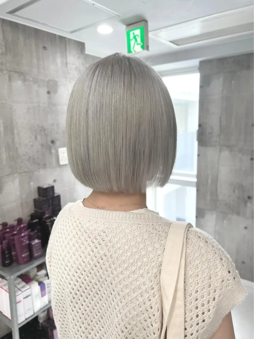 ショート カラー パーマ ヘアアレンジ メンズ キッズ ネイル マツエク・マツパ アイブロウ メンズバレイヤージュ メンズブリーチ メンズハイライト メンズハイトーン メンズインナーカラー 🐺ウルフ×ハイトー ン🖤Yukinoのヘアスタイル