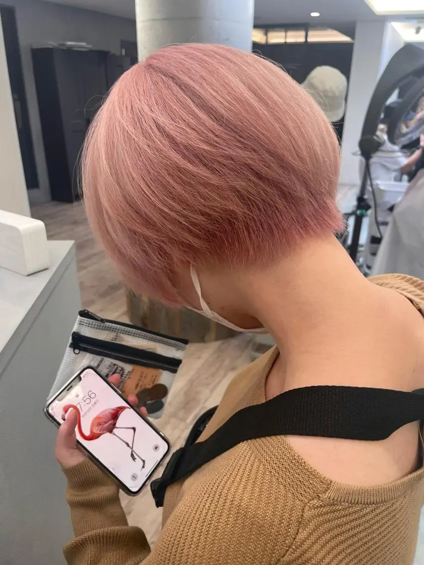 ショート カット ヘアカラー Loob.TOKYO MIYA🌈のヘアスタイル