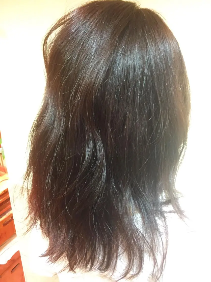 セミロング カラー アプリコットブラウン ブラウンカラー 可愛いを作る神 ナオヒロのヘアスタイル