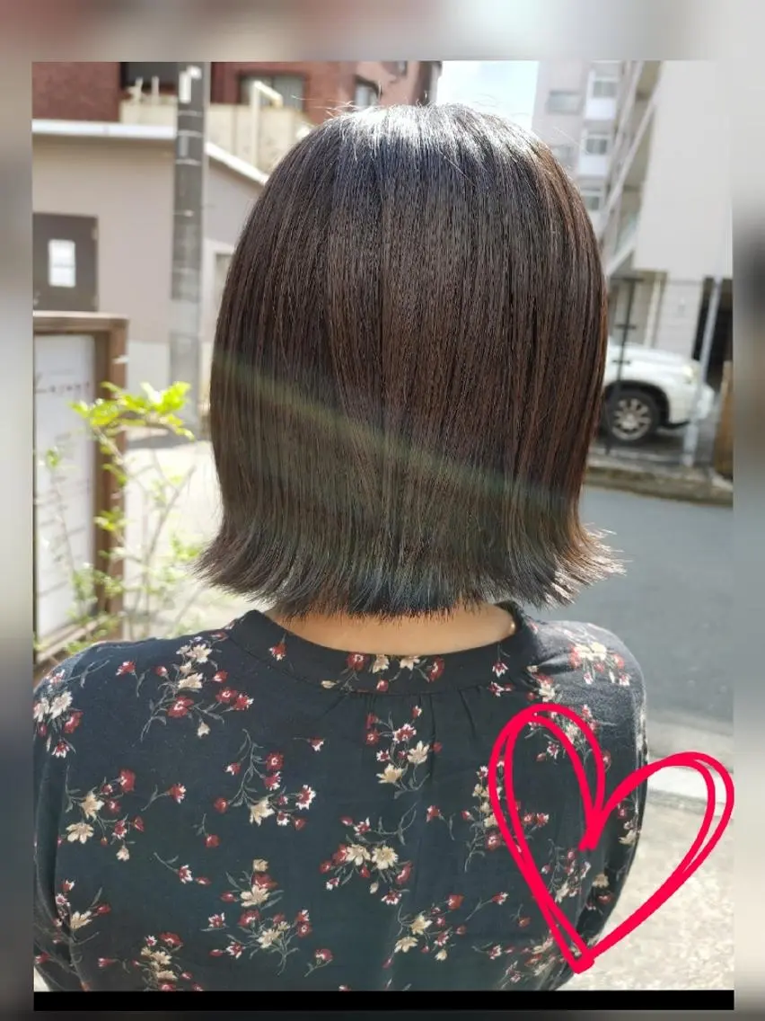 ミディアム カット トリートメント 🌻Lesage   mami🌻のヘアスタイル