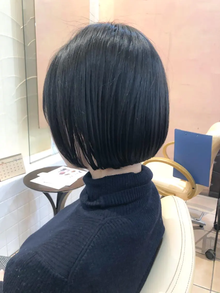 ショート カラー パーマ 髪質改善ストレート ⚡️下ノ村柊斗⚡️のヘアスタイル