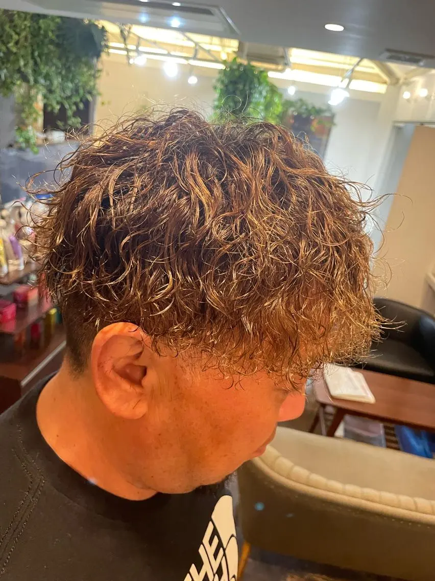 パーマ メンズ 伊丹Pilina 山田のヘアスタイル