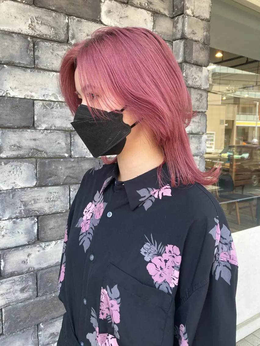 ミディアム カラー カット ヘアカラー トリートメント ヘアセット ✂️似合わせの魔術師 石田一樹✂️のヘアスタイル