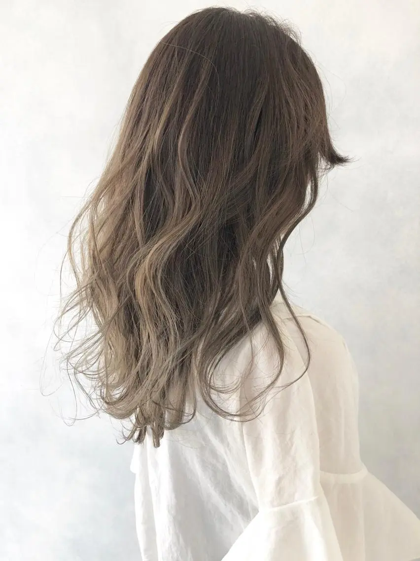 ロング ヘアカラー トリートメント 小澤大輔 YOLO hairのヘアスタイル