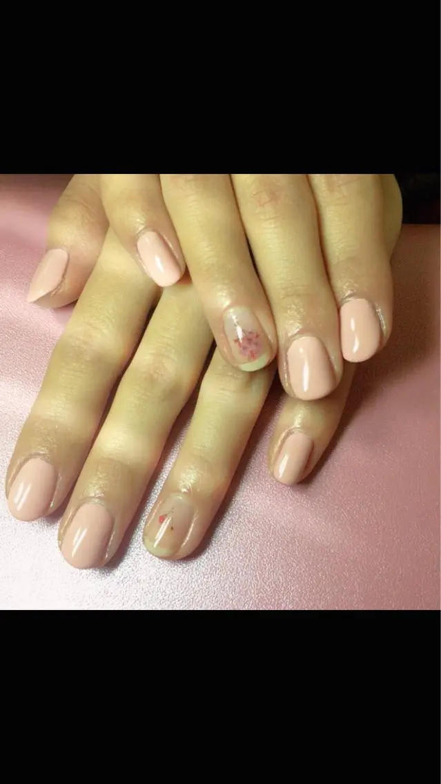 ネイル オフィスネイル ワンカラーネイル Re:∅ nail /HIRAMOTOのネイルデザイン