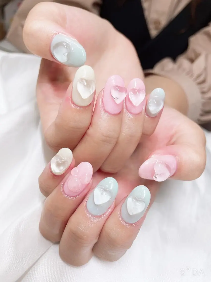ネイル ハンドネイル うにゃねいる🌷 Mayaのネイルデザイン