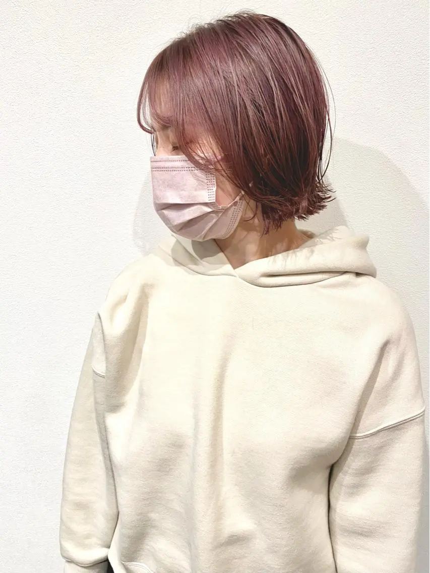 ショート ヘアカラー MYRTLE TSUNODAのヘアスタイル