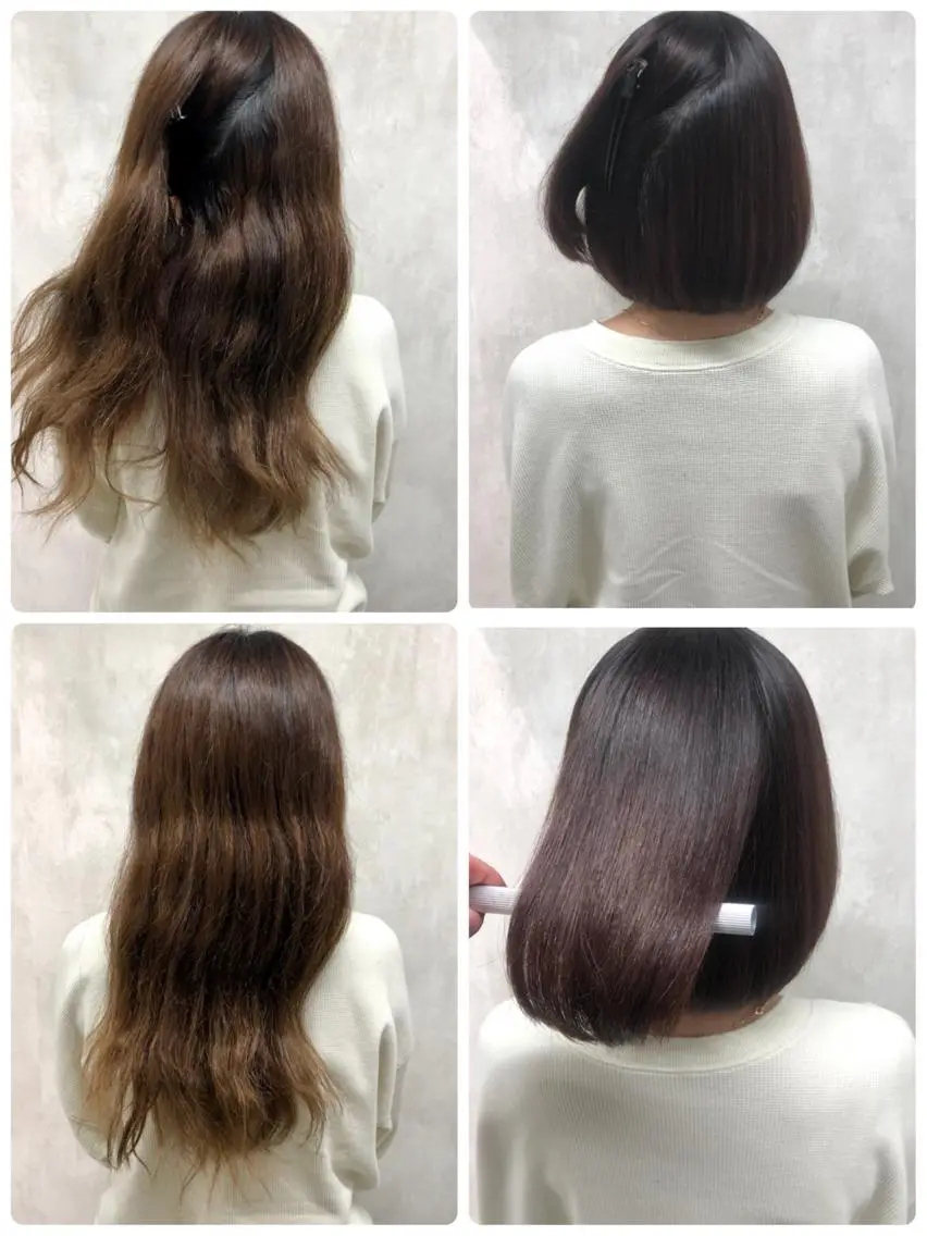 ショート カット ヘアカラー 縮毛矯正 トリートメント あなた史上 最高を提供のヘアスタイル