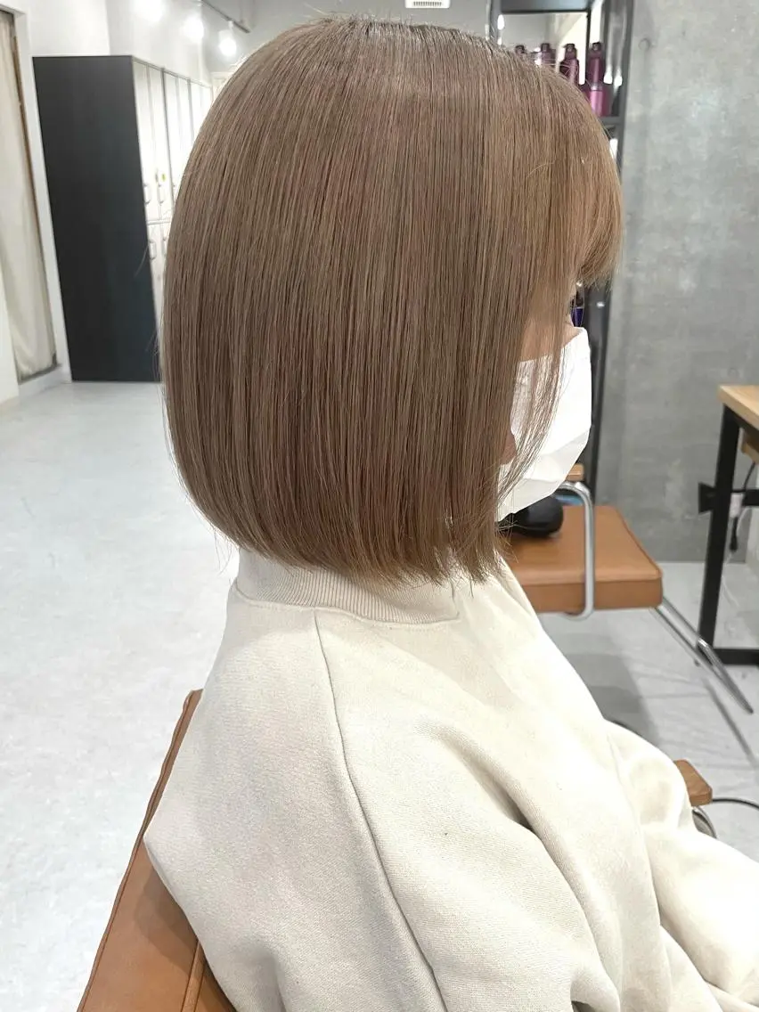 ショート カラー ブリーチ メンズ似合わせ🪞 kotoriのヘアスタイル