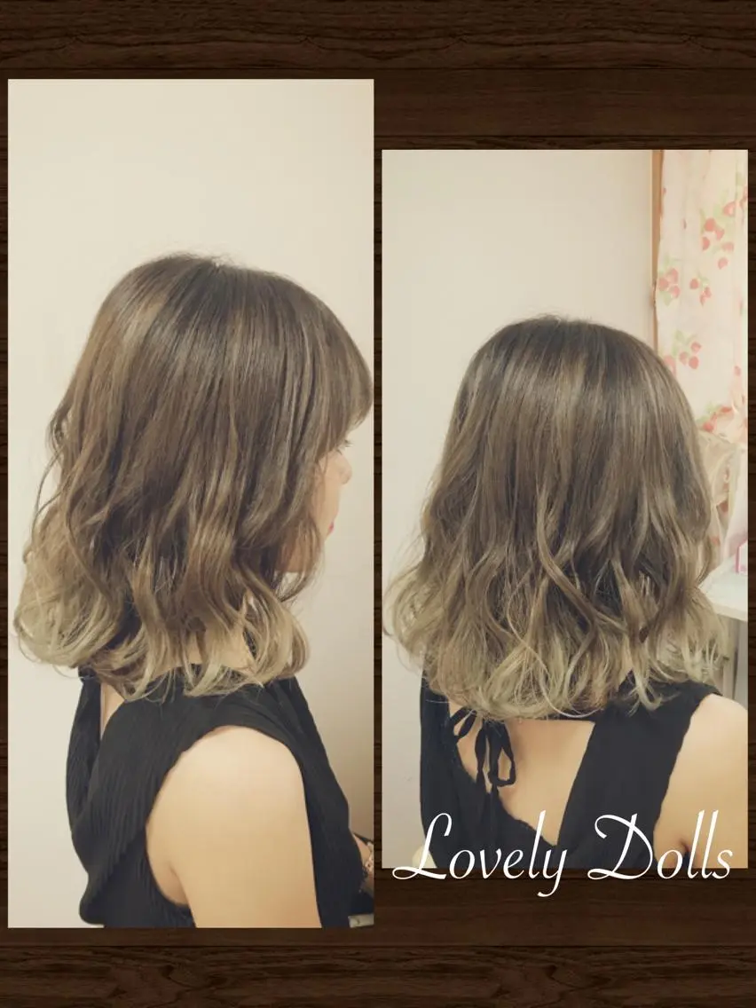 ミディアム ヘアアレンジ Lovely Dollsの眉毛・アイブロウイメージ