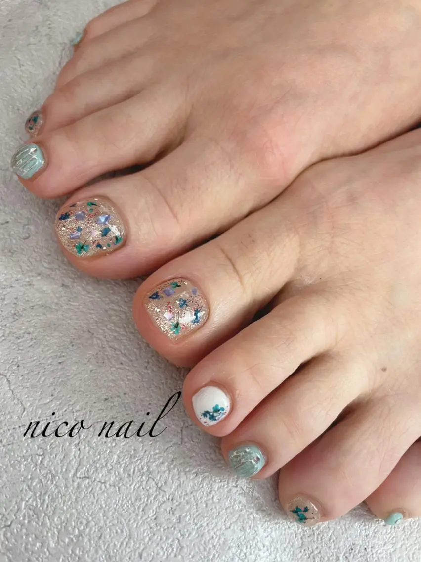 ネイル 香芝市ネイルサロン nico nailのネイルデザイン