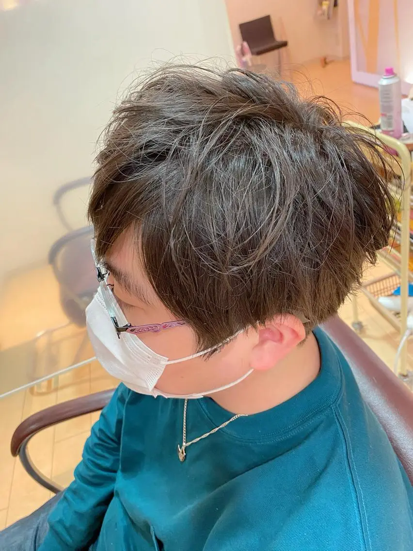 メンズ 刈り上げ カット 安藤 慎悟のヘアスタイル