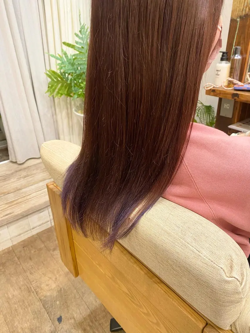 ロング カラー 【仙川】 セリナ‎のヘアスタイル