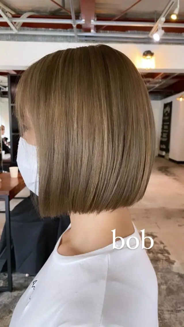 セミロング カラー フェード特化✂︎ ✂︎sunのヘアスタイル