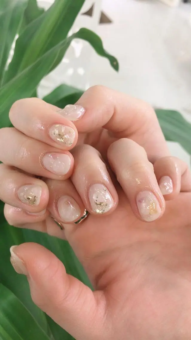 ショート ネイル ハンドネイル brilliant s.kのネイルデザイン
