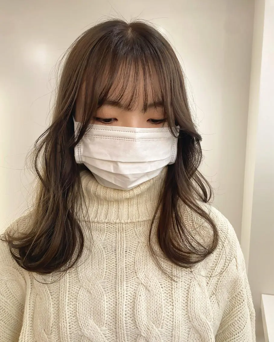 ロング ୨୧柔らかいカラー nozomi ୨୧のヘアスタイル