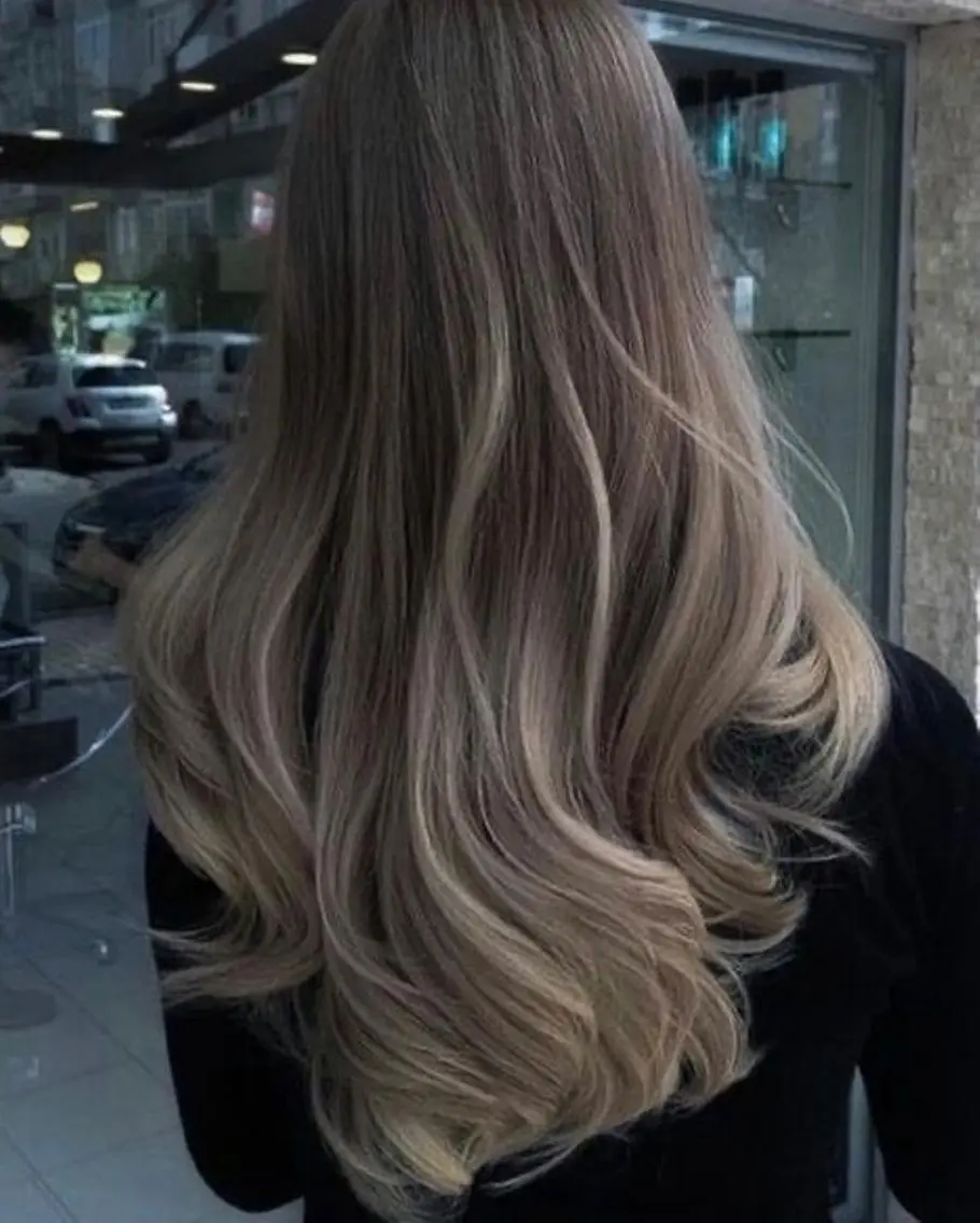 ミディアム ヘアカラー ユナイテッド ビューティー西金沢のヘアスタイル