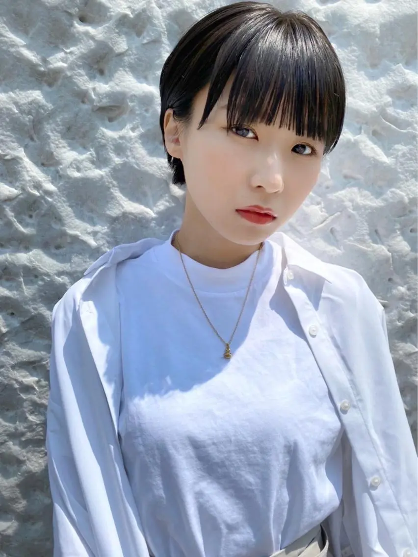 ショート ショートヘア レイヤー/似合わせ TAKUYAのヘアスタイル