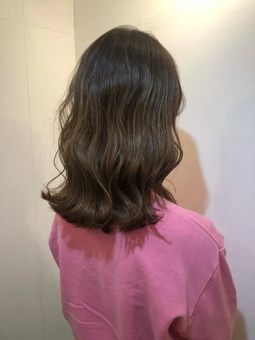 ミディアム ハイライト 🍒【Lib】 AIRI 🍒のヘアスタイル
