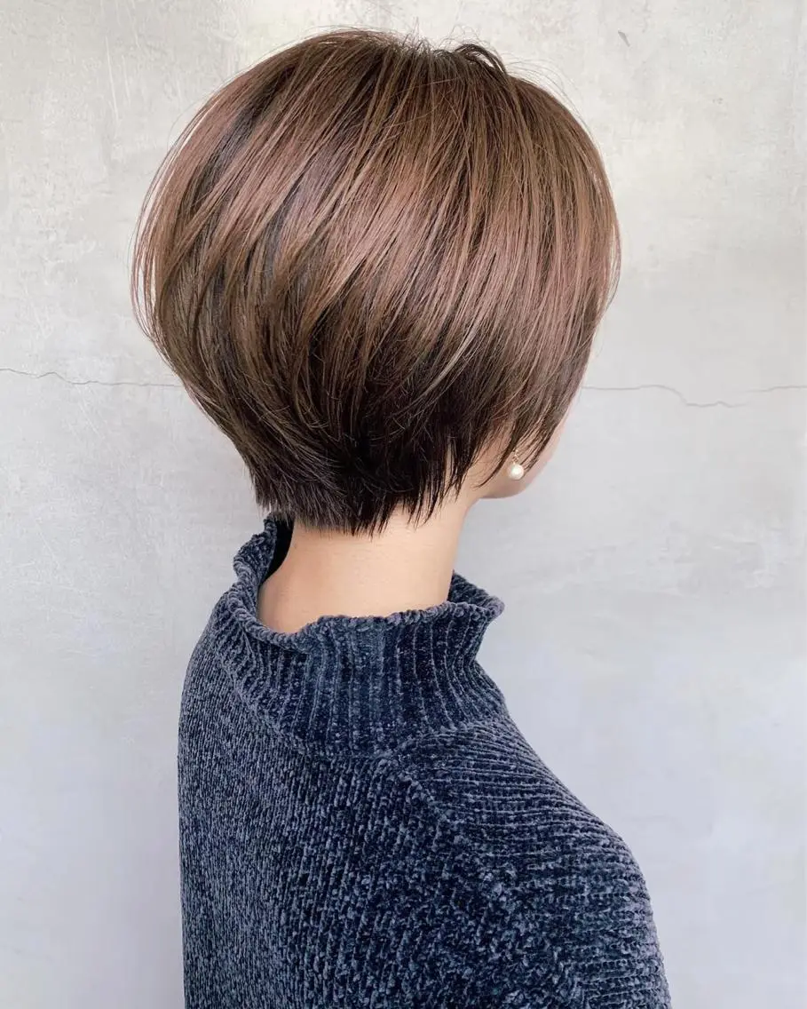 ショート カット ヘアカラー トリートメント ブリーチダブルカラー 【koide】のヘアスタイル