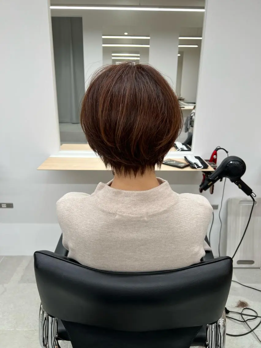 ショート 斉藤 未佳のヘアスタイル