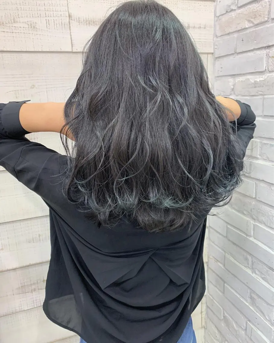 ミディアム カラー 北間 寛哉のヘアスタイル