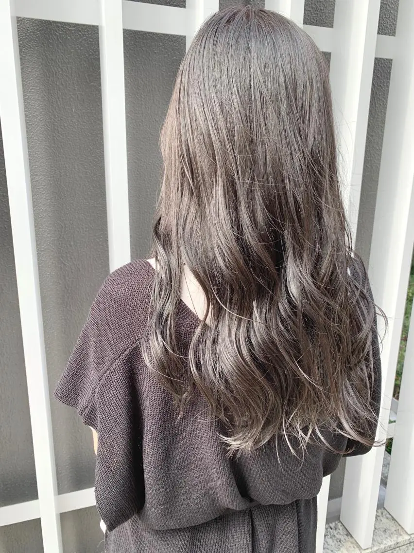 ロング カラー ブリーチなし透明感 🍀梅田・増田のヘアスタイル