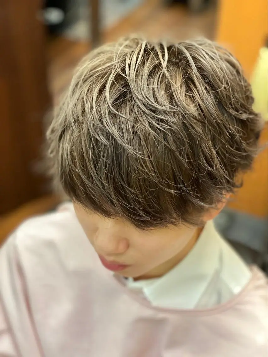 ショート 板倉 涼太のヘアスタイル
