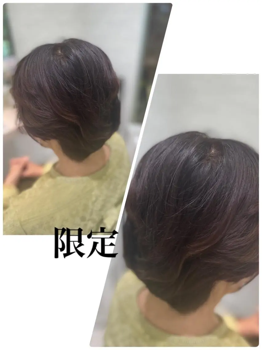 ショート 縮毛矯正&髪質改善 西野のヘアスタイル