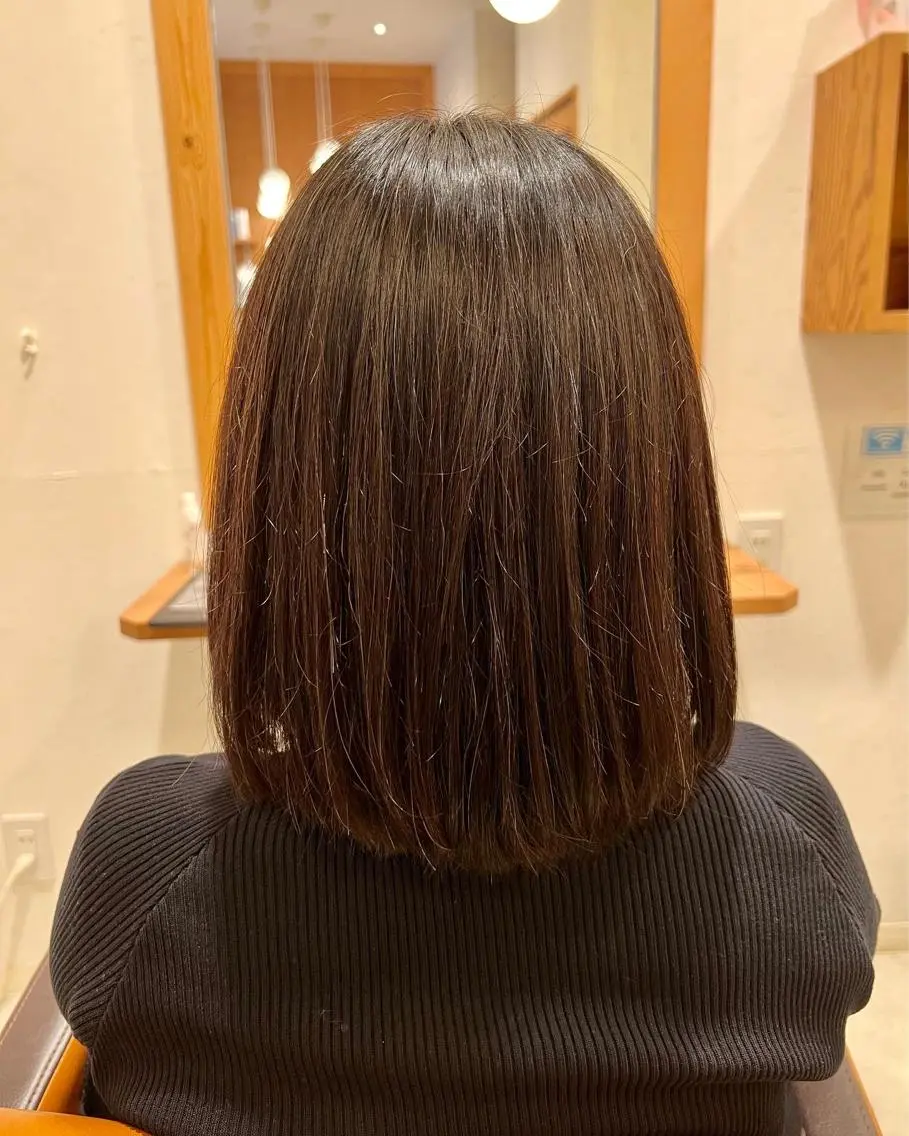 ミディアム カット トリートメント TELA HAIR 幕張本郷店 千尋のヘアスタイル