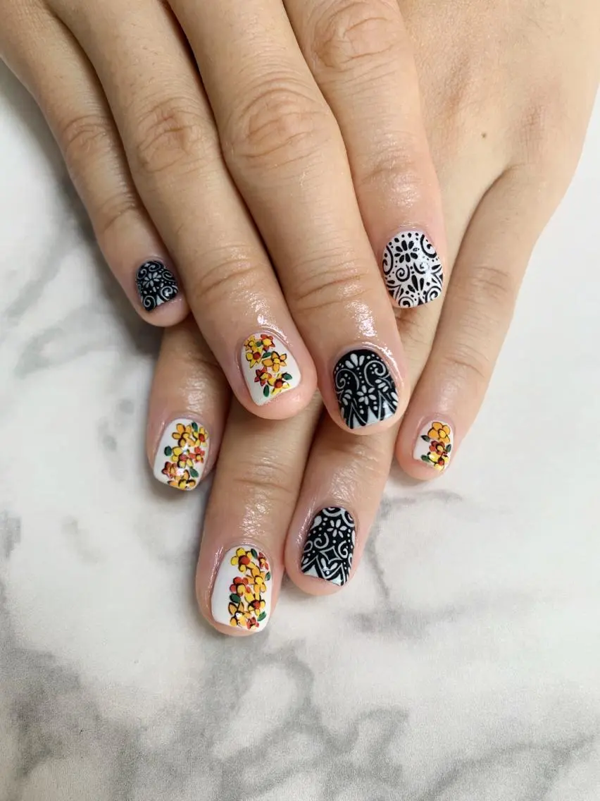 ネイル アートネイル ハンドネイル nail salon en familleのネイルデザイン