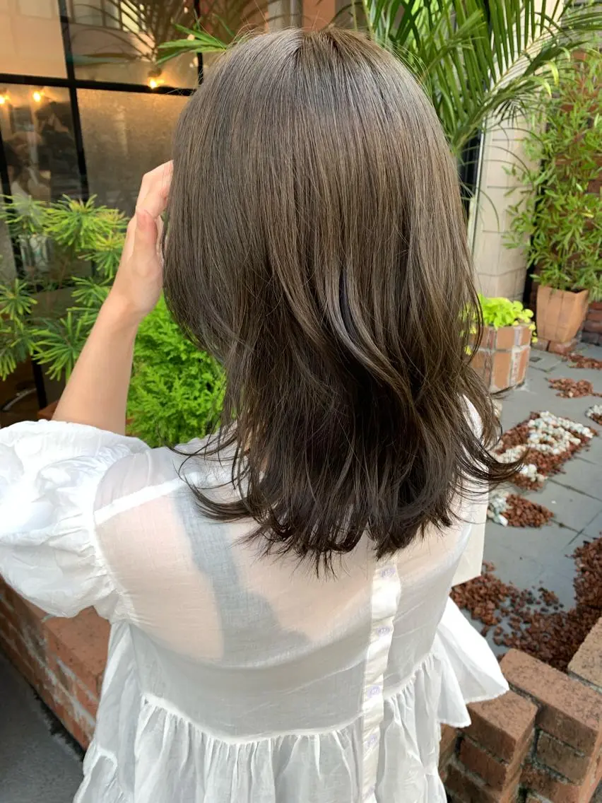 ミディアム ヘアカラー トリートメント SHIAN 八王子👼鬼塚さやかのヘアスタイル