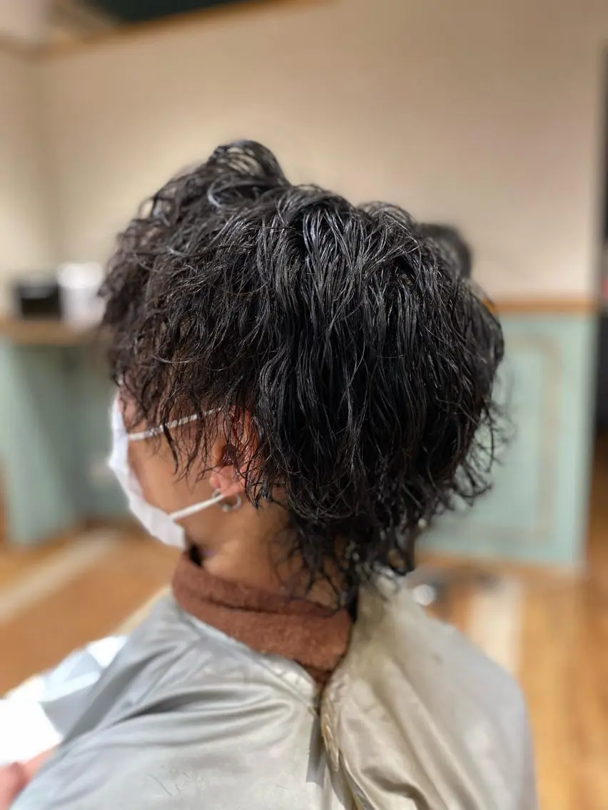 メンズ 山﨑 優真のヘアスタイル