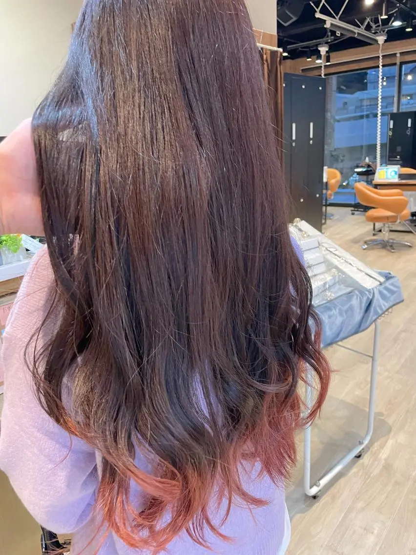 カラー ヘアカラー トリートメント 髪質改善/ブリーチ 田代 龍我のヘアスタイル