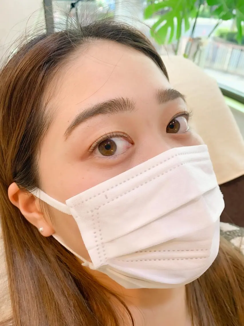 マツエク・マツパ 角戸 りおのヘアスタイル