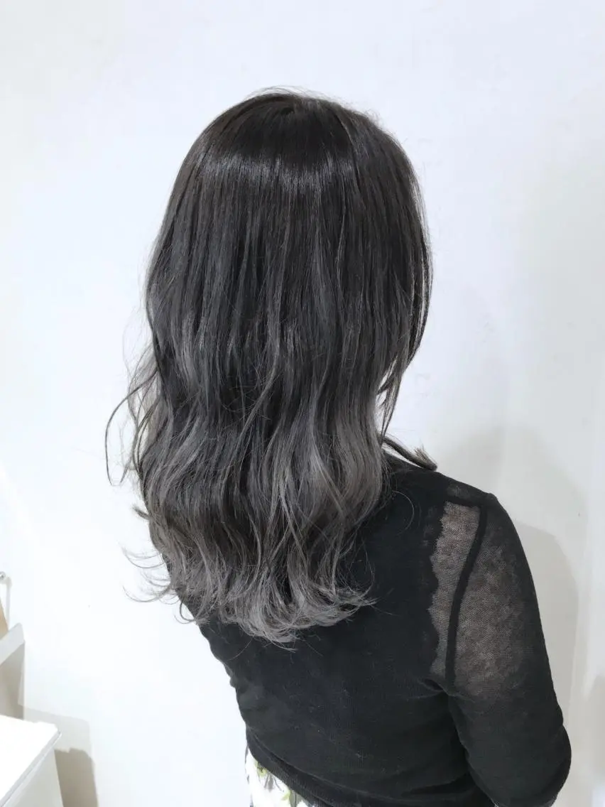 セミロング カラー パーマ ヘアアレンジ メンズ キッズ ネイル マツエク・マツパ ヘアカラー トリートメント バレイヤージュ/ 髪質改善/渡邉悟🌱のヘアスタイル