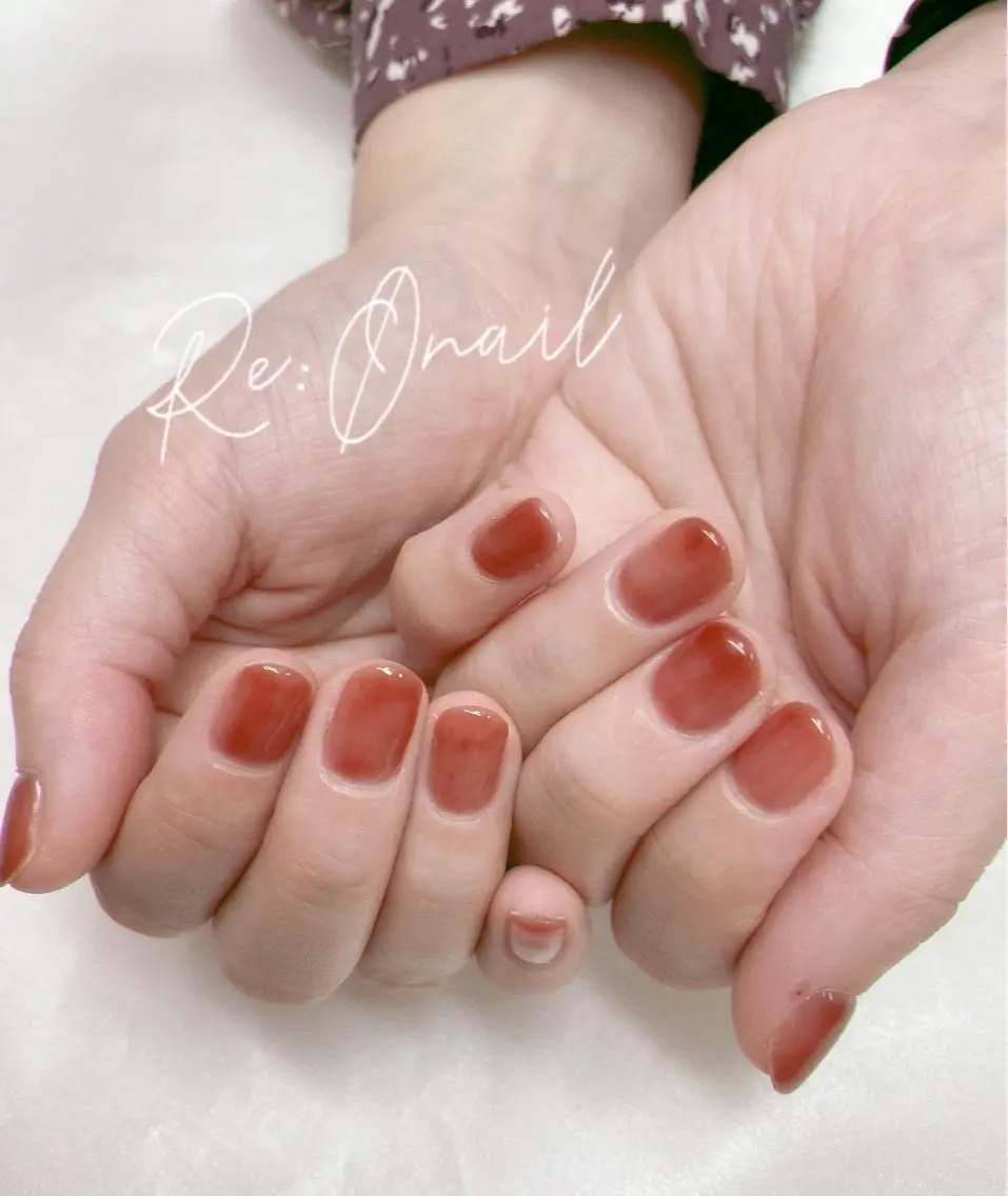 ネイル ハンドネイル Re:Ø nail 🩵TSUJIのネイルデザイン