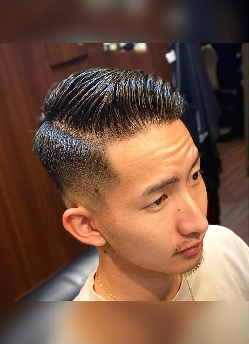 ショート メンズ 浅見 天翔のヘアスタイル
